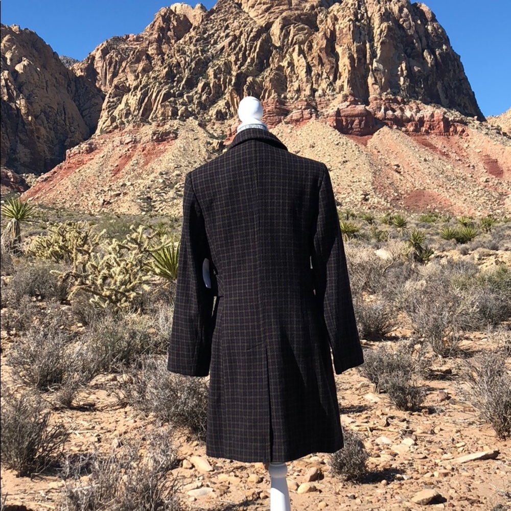 Vintage Wool Pea Coat Jacket. NWOT. - Picture 5 of 5